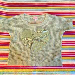 Shirt sleeve sweater